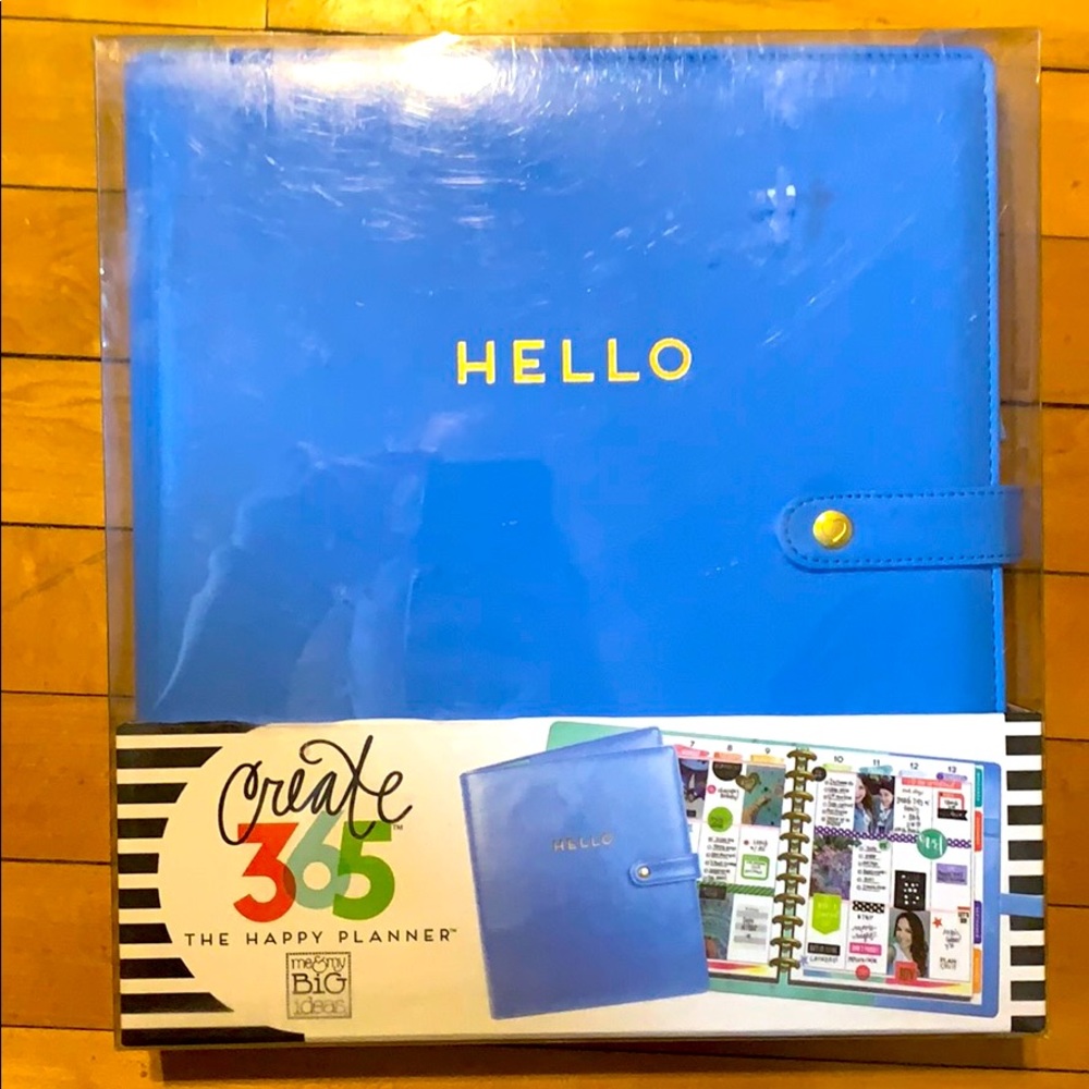 Create 365 “HELLO”  happy planner cover/binder